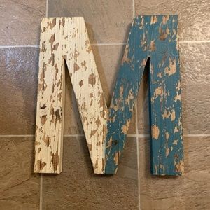 Wooden M